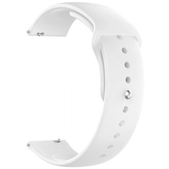 Ремінець ArmorStandart Silicone Watch Strap 20mm White (ARM60518) (Код товару:40. Харків. фото 1 Ремінець ArmorStandart Silicone Watch Strap 20mm White (ARM60518) (Код товару:40. Харків. фото 1