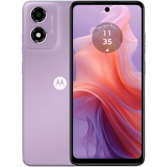 Смартфон Motorola Moto E14 2/64GB Pastel Purple Global UA (PB3E0002UA) (Код това. Харьков. фото 1 Смартфон Motorola Moto E14 2/64GB Pastel Purple Global UA (PB3E0002UA) (Код това. Харьков. фото 1