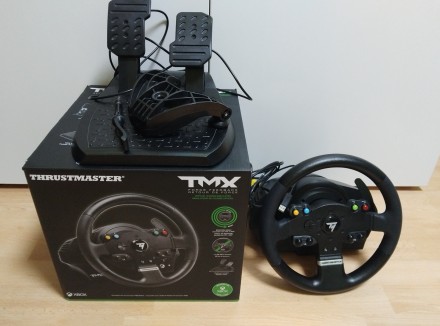 Руль для симрейсинга Thrustmaster TMX (NEW) (XBox.PC ). Харьков. фото 1 Руль для симрейсинга Thrustmaster TMX (NEW) (XBox.PC ). Харьков. фото 1