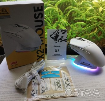 ATTACK SHARK X6 X11 Х2 (R1) PAW3311 22000DPI с зарядной станцией