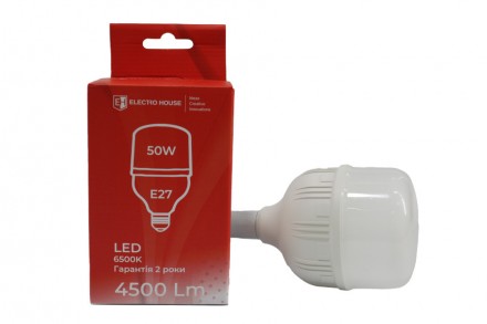 LED лампа Т120 50Вт E27 6500К 4500 Лм 165-265 В. Кривой Рог. фото 1 LED лампа Т120 50Вт E27 6500К 4500 Лм 165-265 В. Кривой Рог. фото 1