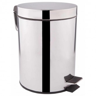 Відро для сміття Qtap Liberty 5 л QTLIBCRM1149 Chrome. Київ. фото 1 Відро для сміття Qtap Liberty 5 л QTLIBCRM1149 Chrome. Київ. фото 1