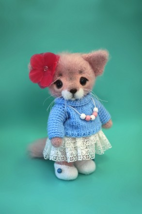 Кошечка в одежках. Винница. фото 1 Кошечка в одежках. Винница. фото 1