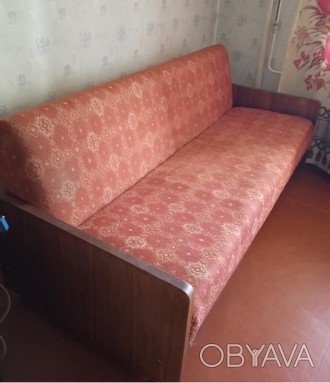 Диван книжка раскладной красный