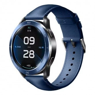 Ремінець шкіряний для годинника Xiaomi Watch 2/ 2Pro/ S4/ S3/ S2/ S1 22 мм Blue. Запоріжжя. фото 1 Ремінець шкіряний для годинника Xiaomi Watch 2/ 2Pro/ S4/ S3/ S2/ S1 22 мм Blue. Запоріжжя. фото 1