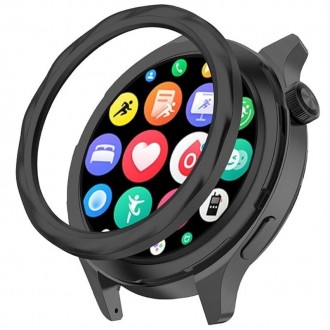 Безель металевий для смарт годинника Xiaomi Watch S3/S4 Rotation Black + захисне скло. Запоріжжя. фото 1 Безель металевий для смарт годинника Xiaomi Watch S3/S4 Rotation Black + захисне скло. Запоріжжя. фото 1