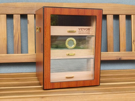 VEVOR Humidor Cabinett Cabinett 100-150 Cigars Cigar Box Гігрометр... Ивано-Франковск. фото 1 VEVOR Humidor Cabinett Cabinett 100-150 Cigars Cigar Box Гігрометр... Ивано-Франковск. фото 1