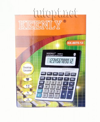 РОЗПРОДАЖ! Калькулятор Keenly KK-8875-12. Одеса. фото 1 РОЗПРОДАЖ! Калькулятор Keenly KK-8875-12. Одеса. фото 1