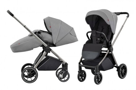 Коляска прогулочная Carrello Ultra CRL-5525 Silk Grey Серая. Івано-Франківськ. фото 1 Коляска прогулочная Carrello Ultra CRL-5525 Silk Grey Серая. Івано-Франківськ. фото 1