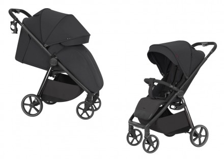 Коляска прогулочная детская Carrello Bravo M/Lite CRL-5529 Piano Black Черная. Івано-Франківськ. фото 1 Коляска прогулочная детская Carrello Bravo M/Lite CRL-5529 Piano Black Черная. Івано-Франківськ. фото 1