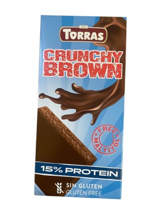 Безглютеновий молочний шоколад Torras Crunchy Brown 100 г Іспанія. Бровари. фото 1 Безглютеновий молочний шоколад Torras Crunchy Brown 100 г Іспанія. Бровари. фото 1