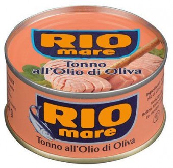 Тунець в олії RIO mare Tonno all'Olio di Oliva 160 g. Бровари. фото 1 Тунець в олії RIO mare Tonno all'Olio di Oliva 160 g. Бровари. фото 1