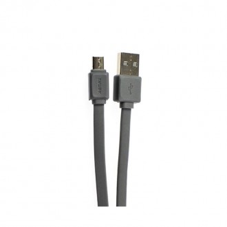 Кабель Micro USB REMAX Fast Data RC-008m сірий. Київ. фото 1 Кабель Micro USB REMAX Fast Data RC-008m сірий. Київ. фото 1