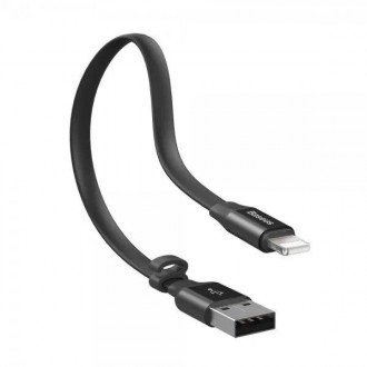 Кабель BASEUS combo Lightning + Micro-USB Portable 23 см (CALMBJ-01). Київ. фото 1 Кабель BASEUS combo Lightning + Micro-USB Portable 23 см (CALMBJ-01). Київ. фото 1