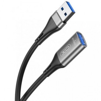 Подовжувач спіднього 3.0 — адаптер мама — тато XO NB220 USB 3.0 data cable 2 мет. Київ. фото 1 Подовжувач спіднього 3.0 — адаптер мама — тато XO NB220 USB 3.0 data cable 2 мет. Київ. фото 1