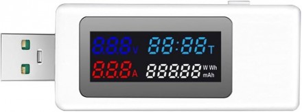 Usb тестер KWS-V30 спідній Power Monitor для кабелів БЖ УМБ. Киев. фото 1 Usb тестер KWS-V30 спідній Power Monitor для кабелів БЖ УМБ. Киев. фото 1