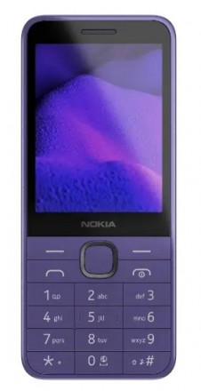 Телефон кнопковий Nokia 235 4G 2024 Dual Sim TA-1614 фіолетовий. Київ. фото 1 Телефон кнопковий Nokia 235 4G 2024 Dual Sim TA-1614 фіолетовий. Київ. фото 1