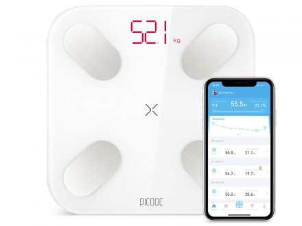 Розумні ваги Picooc Mini Lite з Bluetooth 26*26 см. Київ. фото 1 Розумні ваги Picooc Mini Lite з Bluetooth 26*26 см. Київ. фото 1