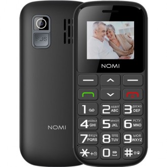 Телефон Nomi i1871 з камерою чорний. Київ. фото 1 Телефон Nomi i1871 з камерою чорний. Київ. фото 1
