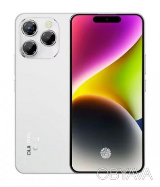Смартфон Oukitel P1 4 / 256Gb білий