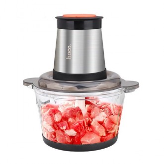 Електричний подрібнювач HOCO HA05A Kitchen electric meat grinder чаша 2 літри. Київ. фото 1 Електричний подрібнювач HOCO HA05A Kitchen electric meat grinder чаша 2 літри. Київ. фото 1