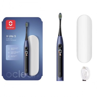 Розумна зубна електрощітка Oclean X Lite Set блакитна. Київ. фото 1 Розумна зубна електрощітка Oclean X Lite Set блакитна. Київ. фото 1