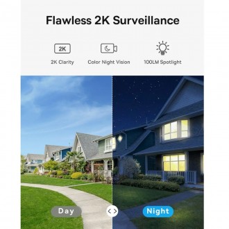 IP-камера відеоспостереження зовнішня Baseus Security B1 Outdoor Camera 2K (S0SV. . фото 9 . . фото 9