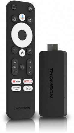 Медіаплеєр-ТВ-приставка андроїд Thomson Streaming Stick 4K UHD 140G. Київ. фото 1 Медіаплеєр-ТВ-приставка андроїд Thomson Streaming Stick 4K UHD 140G. Київ. фото 1