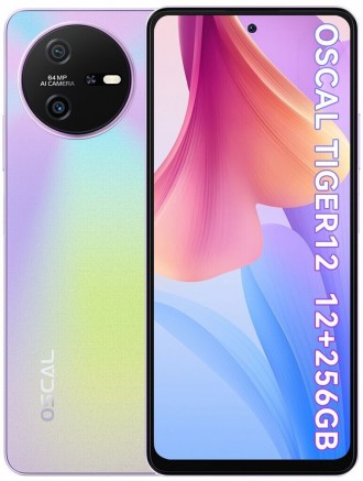 Смартфон Blackview Oscal Tiger 12 12/256 GB Flowing Purple (фіолетовий). Київ. фото 1 Смартфон Blackview Oscal Tiger 12 12/256 GB Flowing Purple (фіолетовий). Київ. фото 1