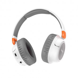 Навушники бездротові HOCO W43 Adventure BT headphones накладні білі. Київ. фото 1 Навушники бездротові HOCO W43 Adventure BT headphones накладні білі. Київ. фото 1