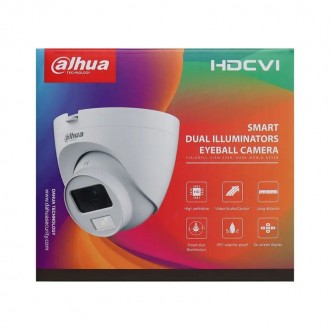 Камера відеоспостереження 5 МП HDCVI Dahua DH-HAC-HDW1500CLQP-IL-A (2.8 мм). . фото 8 . . фото 8