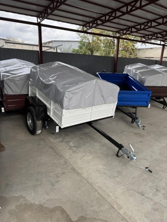 Новий причіп 150х130х35 від виробника причепів "Дніпро". Острог. фото 1 Новий причіп 150х130х35 від виробника причепів "Дніпро". Острог. фото 1