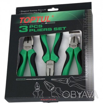 Набор пассатижей TOPTUL 3ед. GAAE0302