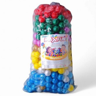 РОЗПРОДАЖ! Набір кульок MaxFun 6 см. 500 шт. ТМ_Максимус. Одесса. фото 1 РОЗПРОДАЖ! Набір кульок MaxFun 6 см. 500 шт. ТМ_Максимус. Одесса. фото 1