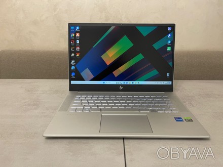 Ультрабук HP ENVY 15t-ep100, 15,6" FHD IPS, i7-11800H, 32GB, 512GB SSD, RTX 3050