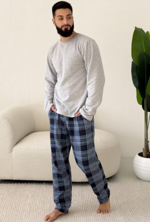 Піжама чоловіча байковая Just be Cool Cosy KMW07. Київ. фото 1 Піжама чоловіча байковая Just be Cool Cosy KMW07. Київ. фото 1