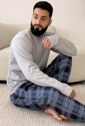 Піжама чоловіча байковая Just be Cool Cosy KMW07 L. Київ. фото 1 Піжама чоловіча байковая Just be Cool Cosy KMW07 L. Київ. фото 1