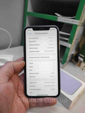 Мобільний телефон смартфон Б/У Apple iPhone 11 64 GB. Київ. фото 1 Мобільний телефон смартфон Б/У Apple iPhone 11 64 GB. Київ. фото 1