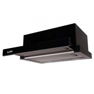 Вытяжка телескопическая VentoLux GARDA 60 BK (900) LED Черный. Запорожье. фото 1 Вытяжка телескопическая VentoLux GARDA 60 BK (900) LED Черный. Запорожье. фото 1