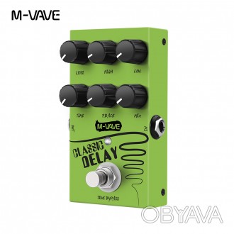 Гитарная педаль эффектов дилей M-Vave Delay для электрогитары