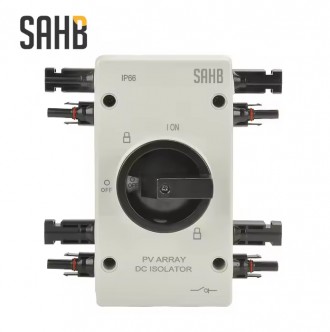 Ізолятор для сонячних панелей Sahb 4P до 32A 1500 V. Тетіїв. фото 1 Ізолятор для сонячних панелей Sahb 4P до 32A 1500 V. Тетіїв. фото 1