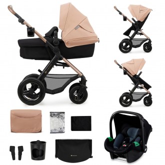 Универсальная коляска 3 в 1 Kinderkraft Moov 2 Air Sand Beige (KSMOOV02BEG0000). Киев. фото 1 Универсальная коляска 3 в 1 Kinderkraft Moov 2 Air Sand Beige (KSMOOV02BEG0000). Киев. фото 1