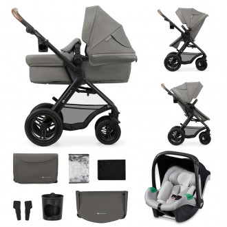 Универсальная коляска 3 в 1 Kinderkraft Moov 2 Air Light Gray (KSMOOV02LGR3000). Киев. фото 1 Универсальная коляска 3 в 1 Kinderkraft Moov 2 Air Light Gray (KSMOOV02LGR3000). Киев. фото 1