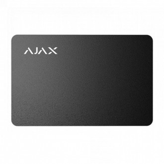 Захищена безконтактна картка Ajax Pass black для клавіатури KeyPad Plus. Киев. фото 1 Захищена безконтактна картка Ajax Pass black для клавіатури KeyPad Plus. Киев. фото 1