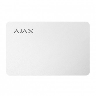 Захищена безконтактна картка Ajax Pass white (комплект 3 шт.) для клавіатури Key. Киев. фото 1 Захищена безконтактна картка Ajax Pass white (комплект 3 шт.) для клавіатури Key. Киев. фото 1