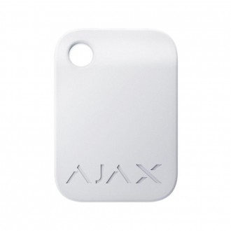 Захищений безконтактний брелок Ajax Tag white для клавіатури KeyPad Plus. Киев. фото 1 Захищений безконтактний брелок Ajax Tag white для клавіатури KeyPad Plus. Киев. фото 1