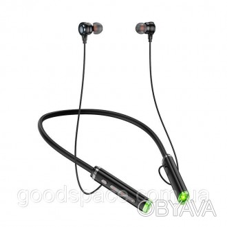 Наушники беспроводные Bluetooth HOCO ES72, черные