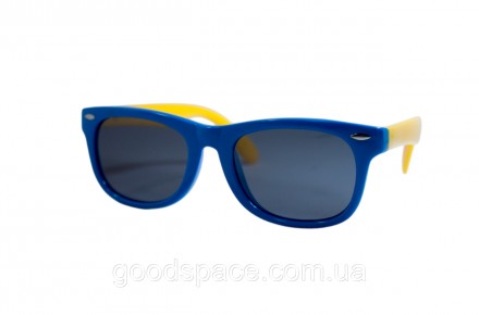 Детские очки polarized P503-8 синие с желтой дужкой. Днепр. фото 1 Детские очки polarized P503-8 синие с желтой дужкой. Днепр. фото 1