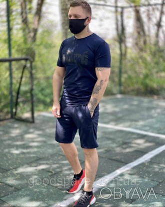 Мужской летний спортивный костюм стиль Пума, футболкина шорты лето Puma