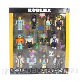 Набор фигурок Roblox персонажи в коробке, фигурки большие Роблокс 12 шт герои. Днепр. фото 1 Набор фигурок Roblox персонажи в коробке, фигурки большие Роблокс 12 шт герои. Днепр. фото 1